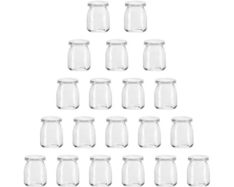100 мл Нормальный Флинт Стекло Йогурт Jar