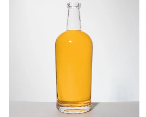 Персонализированная бутылка виски 75cl Тяжелая стеклянная база для оптовой продажи